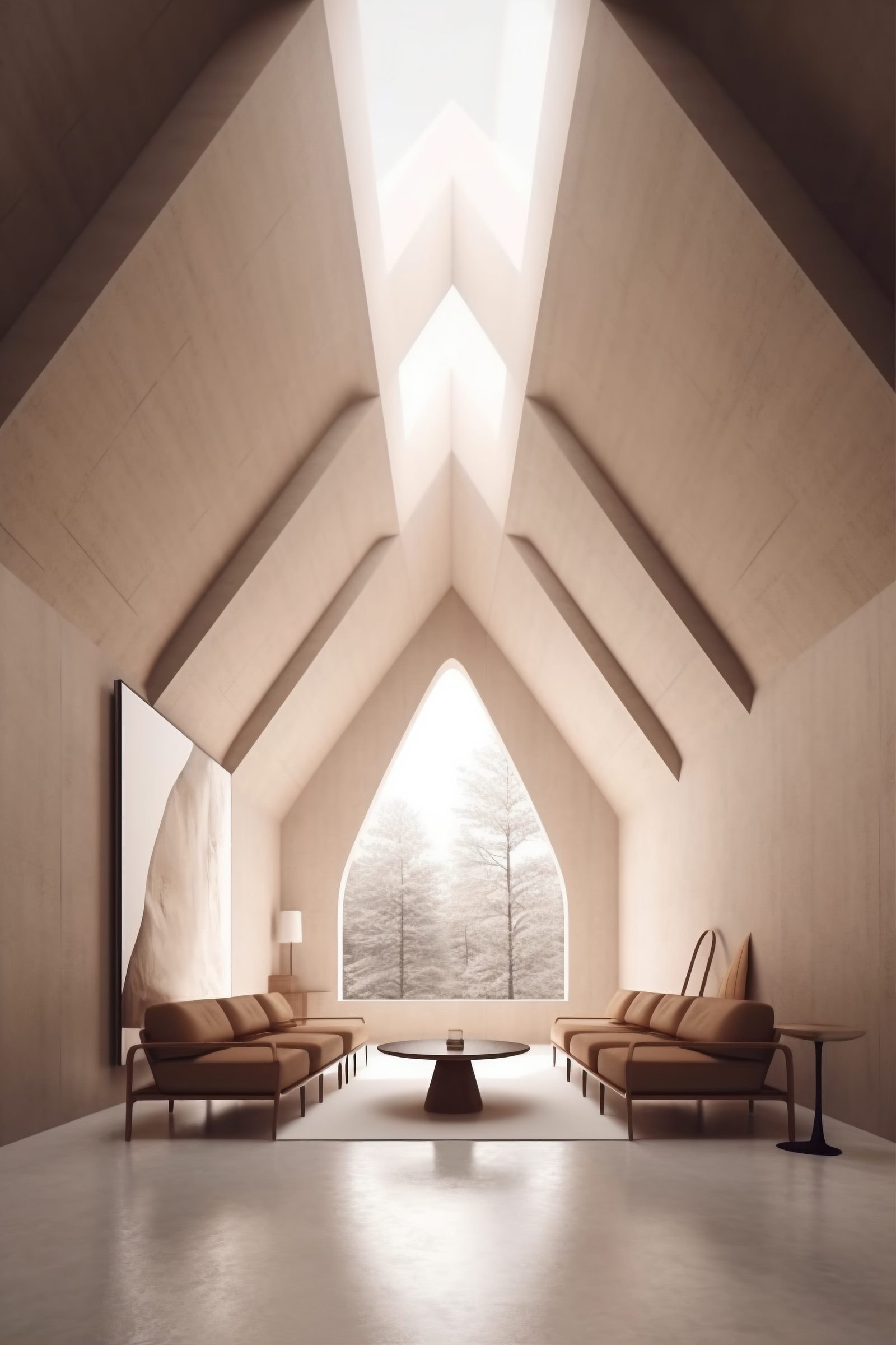 Referencia arquitectónica — materia y luz